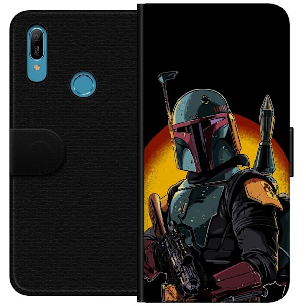 Huawei Y6 (2019) Lommeboketui The Mandalorian