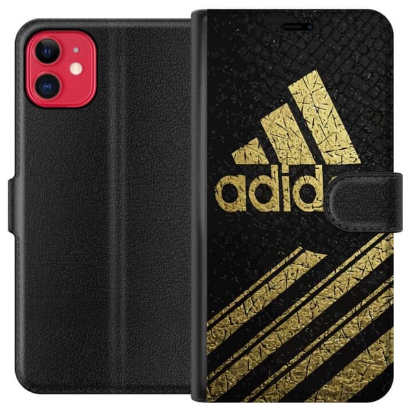 Kompatibel Tegnebogsetui til Apple iPhone 11 Adidas