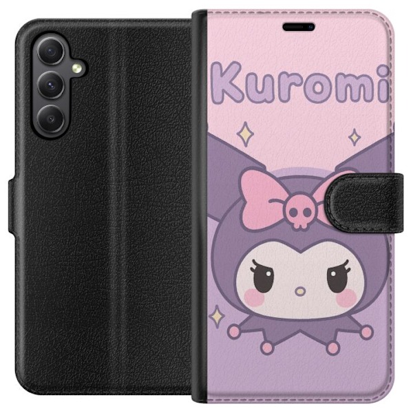 Samsung Galaxy S23 FE Lompakkokotelo Kuromi Kawaii