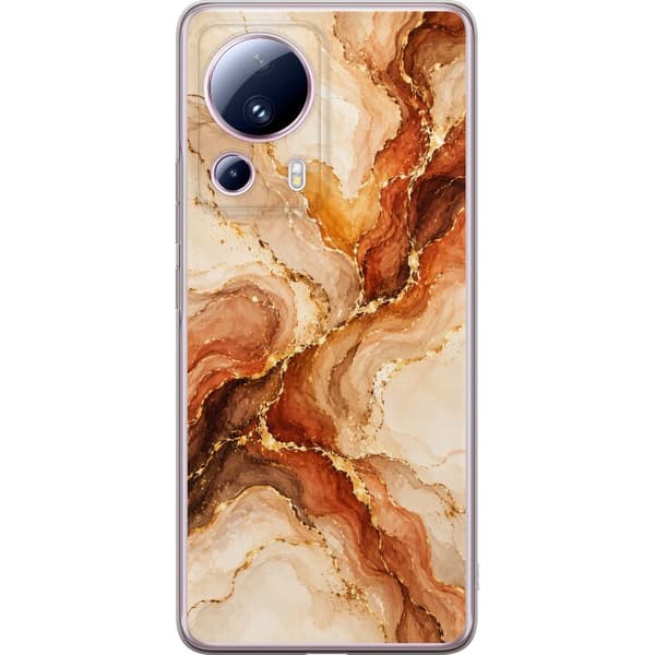 Kompatibel Mobilcover til Xiaomi 13 Lite Høstagat beige