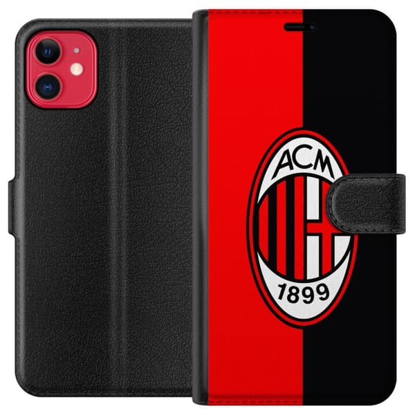 Yhteensopiva Lompakkokotelo Apple iPhone 11 AC Milan