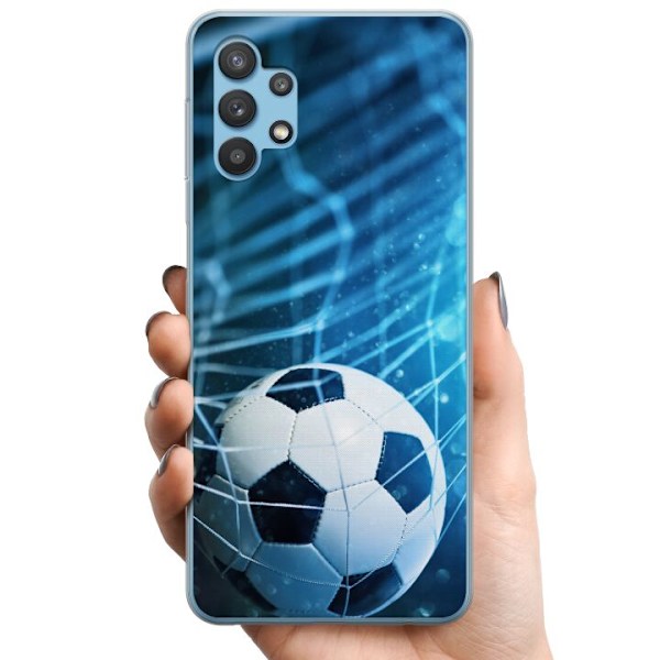Samsung Galaxy A32 5G TPU Matkapuhelimen kuori Jalkapallo