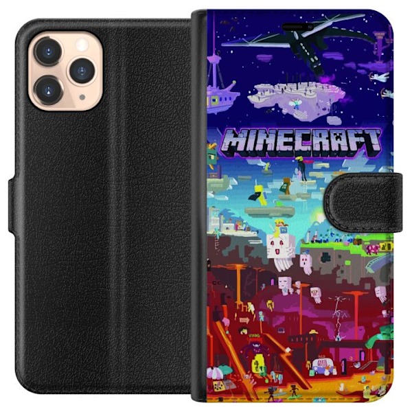 Apple iPhone 11 Pro Lommeboketui Minecraft