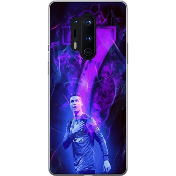 OnePlus 8 Pro Läpinäkyvä kuori Ronaldo 7