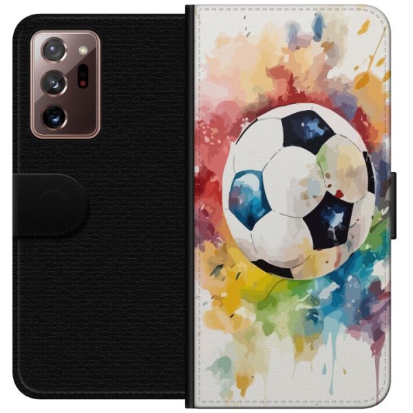 Samsung Galaxy Note20 Ultra Lommeboketui Fotball