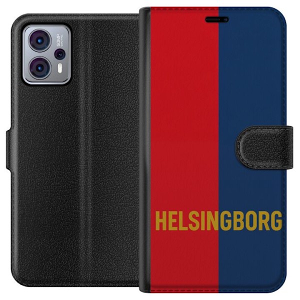 Motorola Moto G23 Tegnebogsetui Helsingborg – fodbold