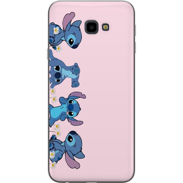 Samsung Galaxy J4+ Läpinäkyvä kuori  Stitch Nauru & Leikki
