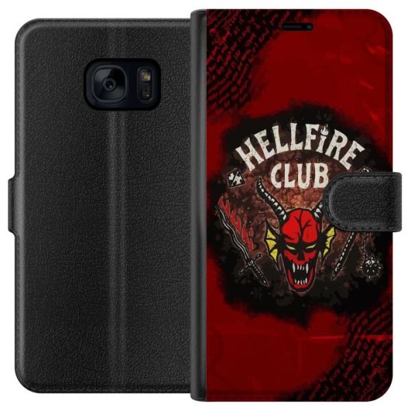 Samsung Galaxy S7 Plånboksfodral HellFire Club - Stranger
