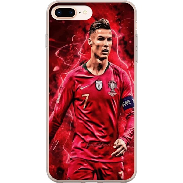 Apple iPhone 7 Plus Genomskinligt Skal Ronaldo Skills – CR7