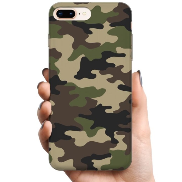 Apple iPhone 8 Plus TPU Mobildeksel Militær