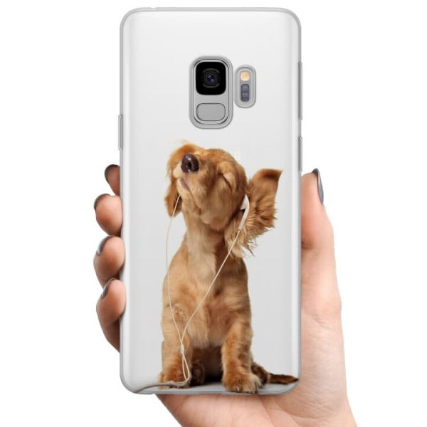 Samsung Galaxy S9 TPU Mobilcover Hund