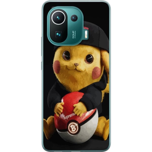 Xiaomi Mi 11 Pro Läpinäkyvä kuori Pikachu Supreme