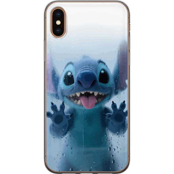 Apple iPhone X Läpinäkyvä kuori Ommel ikkunassa suloisessa tyylissä