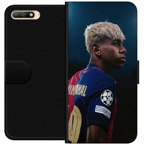 Huawei Y6 (2018) Plånboksfodral Lamine Yamal – Barcelonas W
