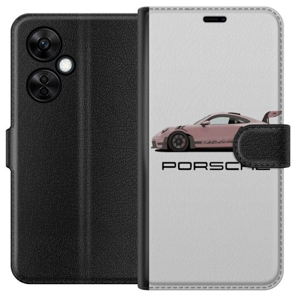 OnePlus Nord CE3 Tegnebogsetui Porsche 911 Pink