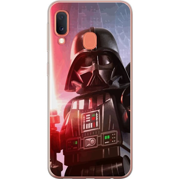 Samsung Galaxy A20e Läpinäkyvä kuori Darth Vader