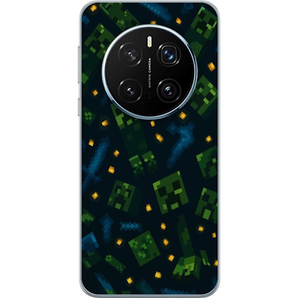 Honor Magic7 Pro Läpinäkyvä kuori Minecraft Dungeons Mob