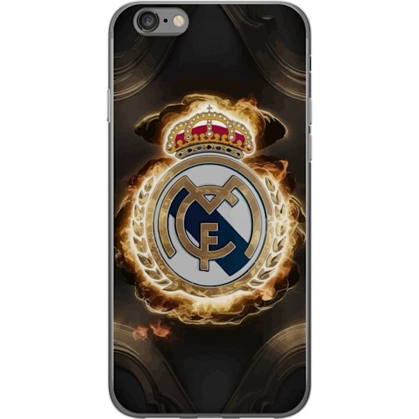 Apple iPhone 6s Läpinäkyvä kuori Real Madrid