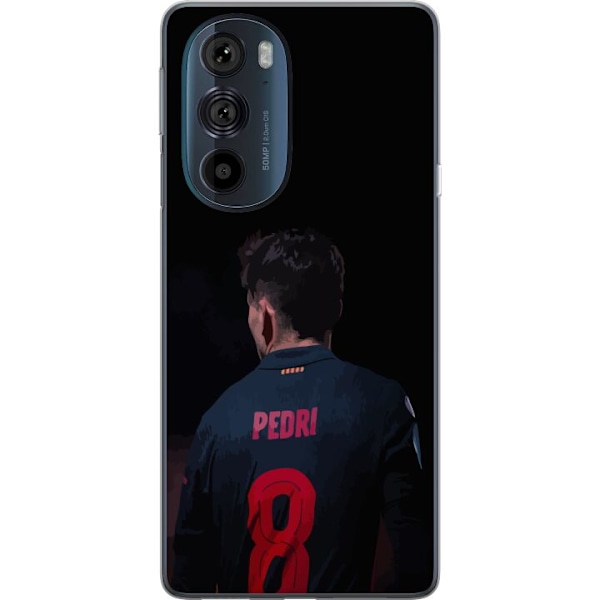 Motorola Edge 30 Pro Läpinäkyvä kuori Pedri FC Barcelona Ja