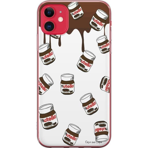 Kompatibelt Mobildeksel til Apple iPhone 11 Nutella Kawaii Stil Søt Dessert
