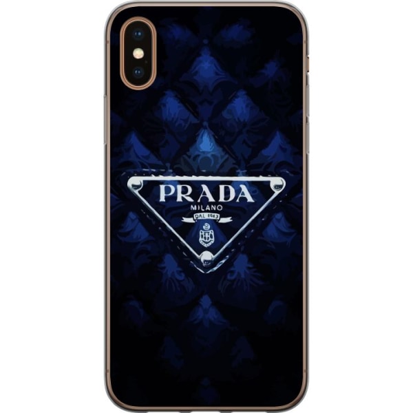 Apple iPhone XS Gennemsigtig cover Prada Milano