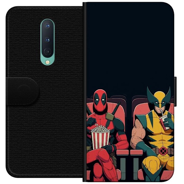 OnePlus 8 Lompakkokotelo Deadpool & Wolverine