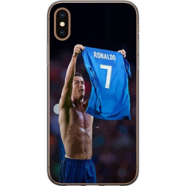 Apple iPhone X Gjennomsiktig deksel Ronaldo - 7
