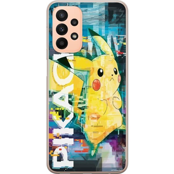 Kompatibelt Mobildeksel til Samsung Galaxy A23 Pikachu