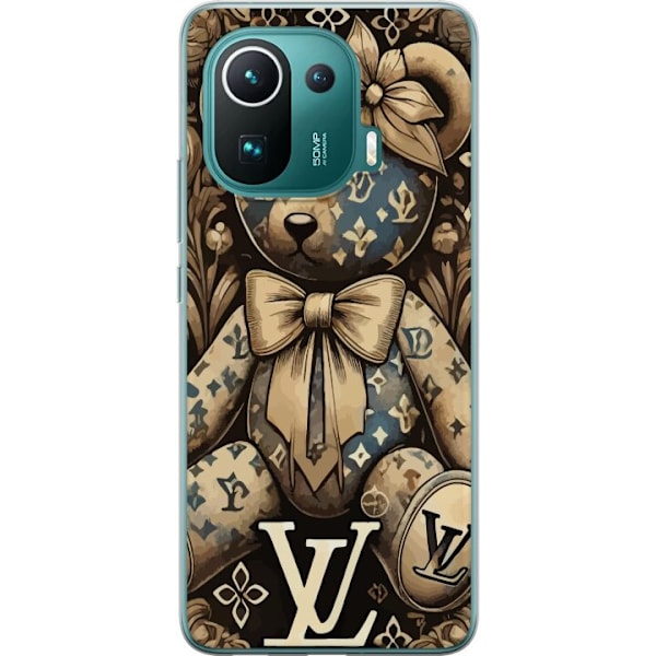 Xiaomi Mi 11 Pro Läpinäkyvä kuori Teddy Vuitton