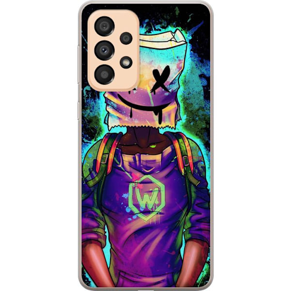 Samsung Galaxy A33 5G Gjennomsiktig deksel Fortnite Marshmello