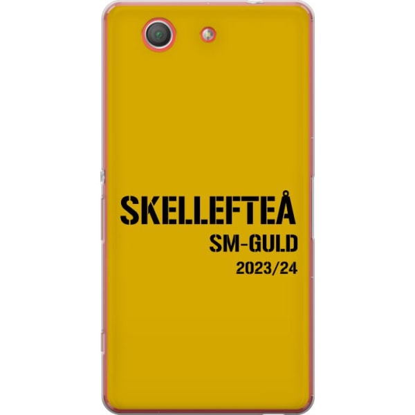Sony Xperia Z3 Compact Gennemsigtig cover Skellefteå SM GULD