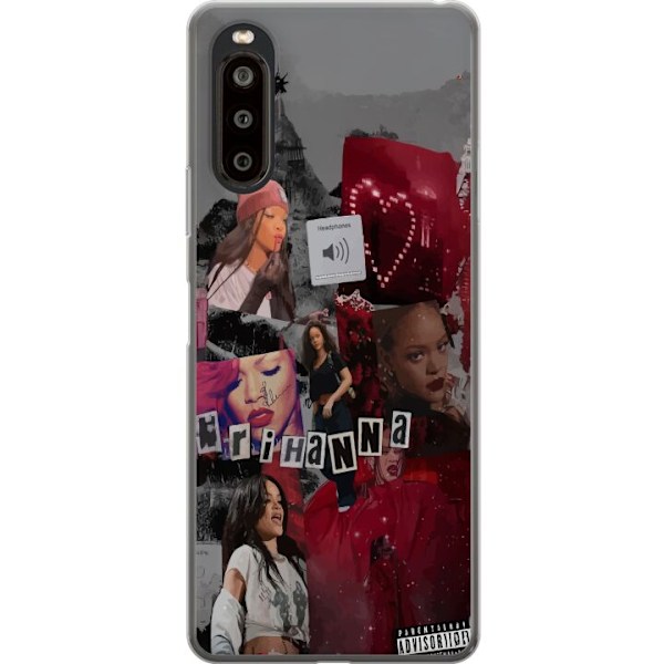 Sony Xperia 10 II Gjennomsiktig deksel Rihanna – Iconic Fash