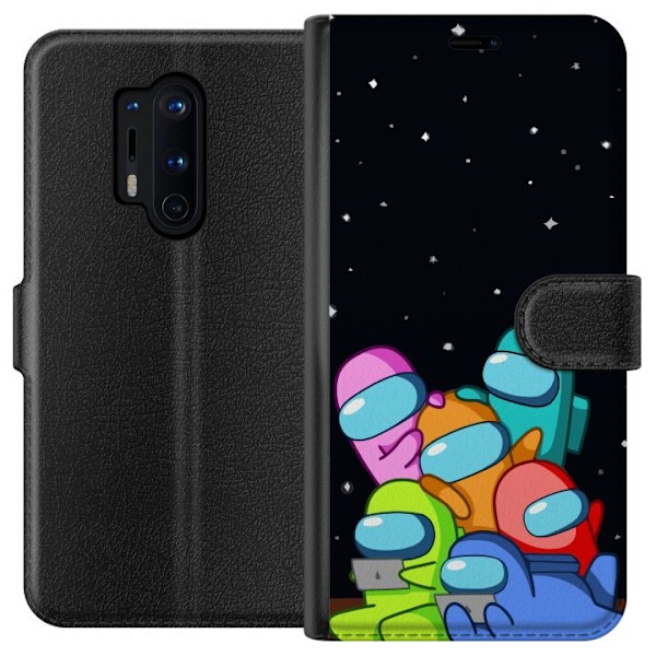 OnePlus 8 Pro Tegnebogsetui Mellem os farver