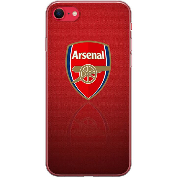 Apple iPhone 8 Läpinäkyvä kuori Arsenal