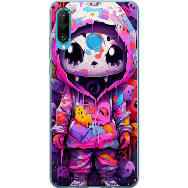 Huawei P30 lite Gennemsigtig cover Anime