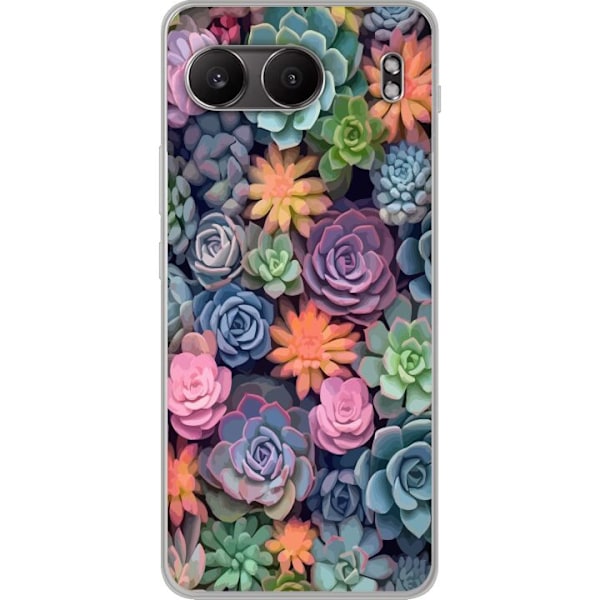 OnePlus Nord 4 Gennemsigtig cover Planter