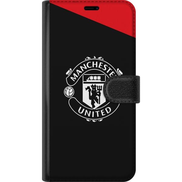 Kompatibel Tegnebogsetui til Apple iPhone 12 mini Manchester United FC