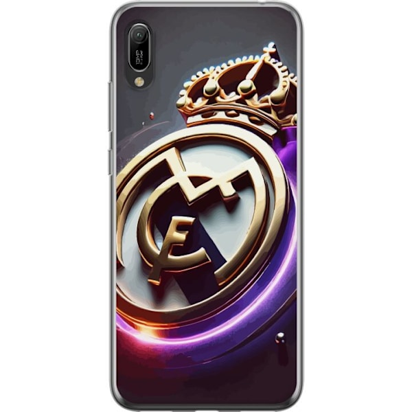 Huawei Y6 Pro (2019) Genomskinligt Skal Real Madrid CF