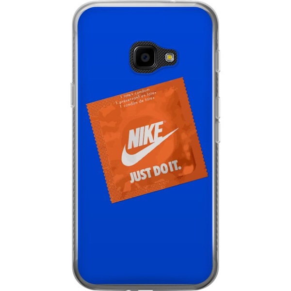 Samsung Galaxy Xcover 4 Gjennomsiktig deksel Nike