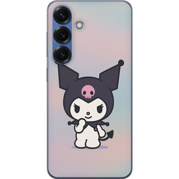 Samsung Galaxy S25+ Gennemsigtig cover Kawaii Sanrio Kuromi