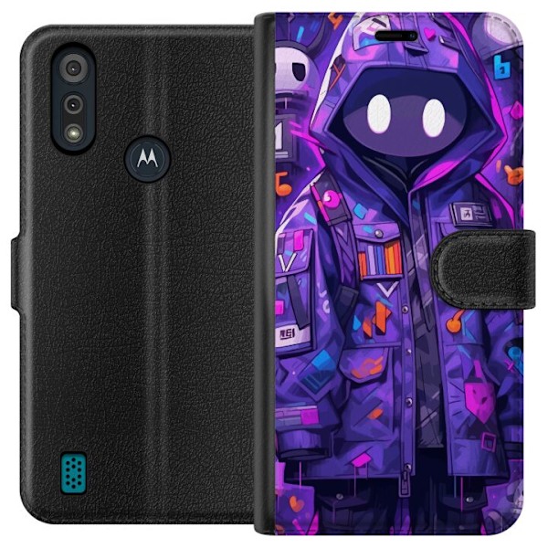 Motorola Moto E6i Tegnebogsetui Anime