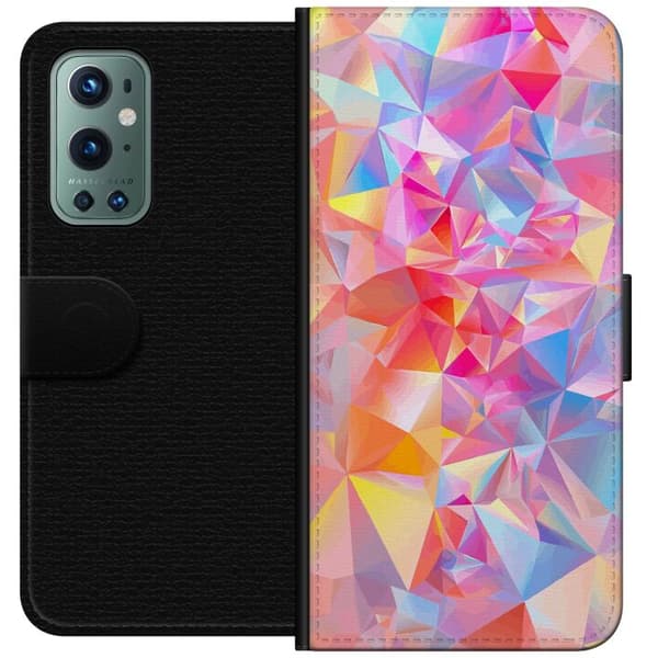 Kompatibelt Plånboksfodral till OnePlus 9 Pro Skimrande
