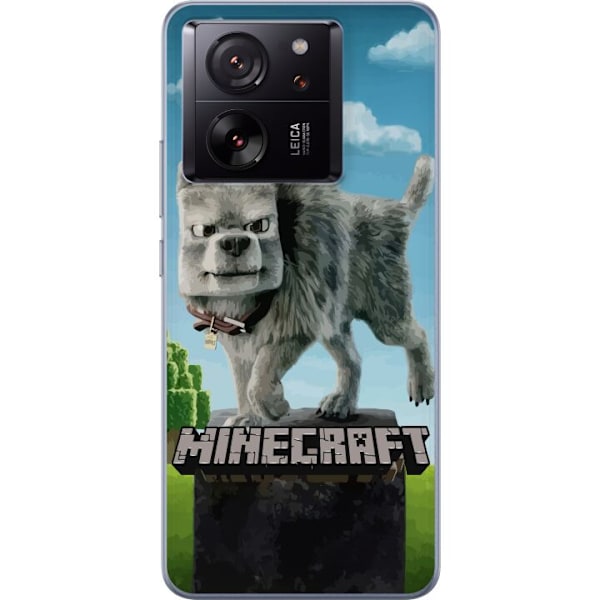 Xiaomi 13T Pro Läpinäkyvä kuori A Minecraft Movie