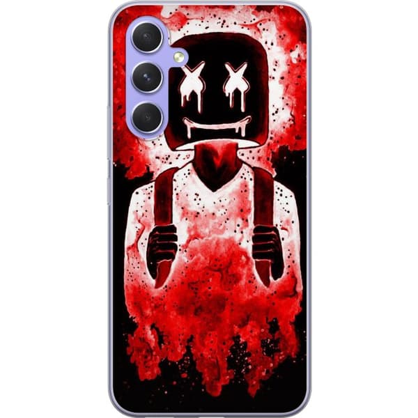 Kompatibelt Mobildeksel til Samsung Galaxy A54 Fortnite Marshmello