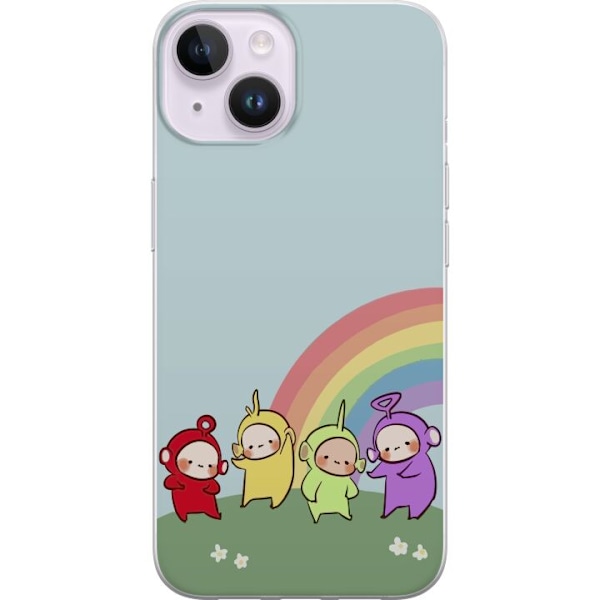 Apple iPhone 14 Läpinäkyvä kuori Teletubbies