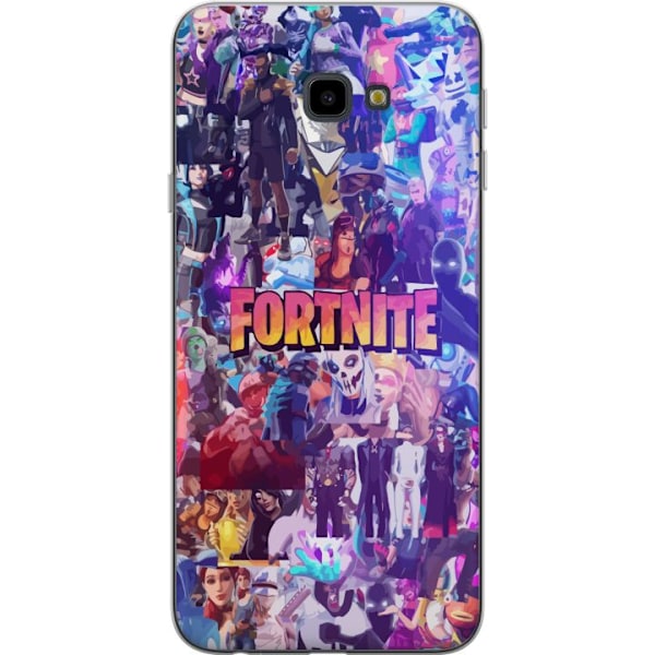 Samsung Galaxy J4+ Gennemsigtig cover Fortnite