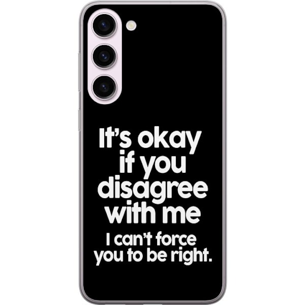 Samsung Galaxy S23+ Deksel / Mobildeksel - Tekst