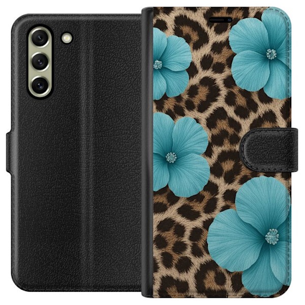 Samsung Galaxy S21 FE 5G Tegnebogsetui Blossom Beast
