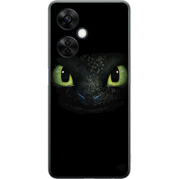 OnePlus Nord CE3 Genomskinligt Skal How to Train Your Dragon (Draktränaren)