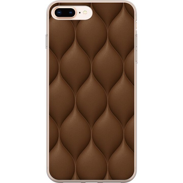 Apple iPhone 8 Plus Genomskinligt Skal Cocoa Scales